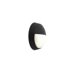 Ansell LED Plafond Helder Cirkulär Ögonlock Svart 12W 1058lm - 830-840-865 CCT | 215mm - IP54