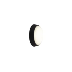 Ansell LED Plafond Helder Cirkulär Enkel Svart 12.5W 1058lm - 830-840-865 CCT | 215mm - IP54 - Rörelse- och ljussensor