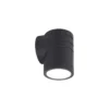 Ansell LED Vägglampa Reef Svart 5W 425lm 90D - 830-840-860 CCT | IP65 - Upp och ner - Utomhus
