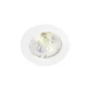 Any Lamp Infälld Spot Cirkulär Vit | Utskärning 64mm - GU5.3 Sockel