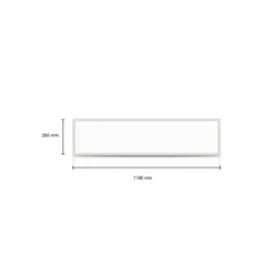 Bright Choice Back-Lit LED Panel 120X30cm | 40W | 3000K