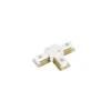 Bright Choice 1-Fas Rail T-Anslutningsstycke Vit