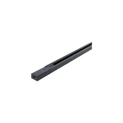 Bright Choice Komplett set 1-Fas Rail 2 Meter Svart | incl. 5x Spot + GU10 2700K 3W Dimbar + Ändkåpa, Strömkontakt och I-Anslutningsstycke