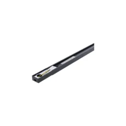 Bright Choice Komplett set 1-Fas Rail L 1,5 x 1,5 Meter Svart | incl. 5x Spot + GU10 2700K 3W Dimbar + Ändkåpa, Strömkontakt och L -Anslutningsstycke