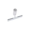 Bright Choice Komplett set 1-Fas Rail L 1 x 1 Meter Vit | incl. 4x Spot + GU10 2700K 3W Dimbar + Ändkåpa, Strömkontakt och L -Anslutningsstycke