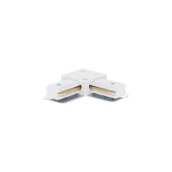 Bright Choice Komplett set 1-Fas Rail L 1,5 x 2 Meter Vit | incl. 8x Spot + GU10 2700K 3W Dimbar + Ändkåpa, Strömkontakt och L -Anslutningsstycke