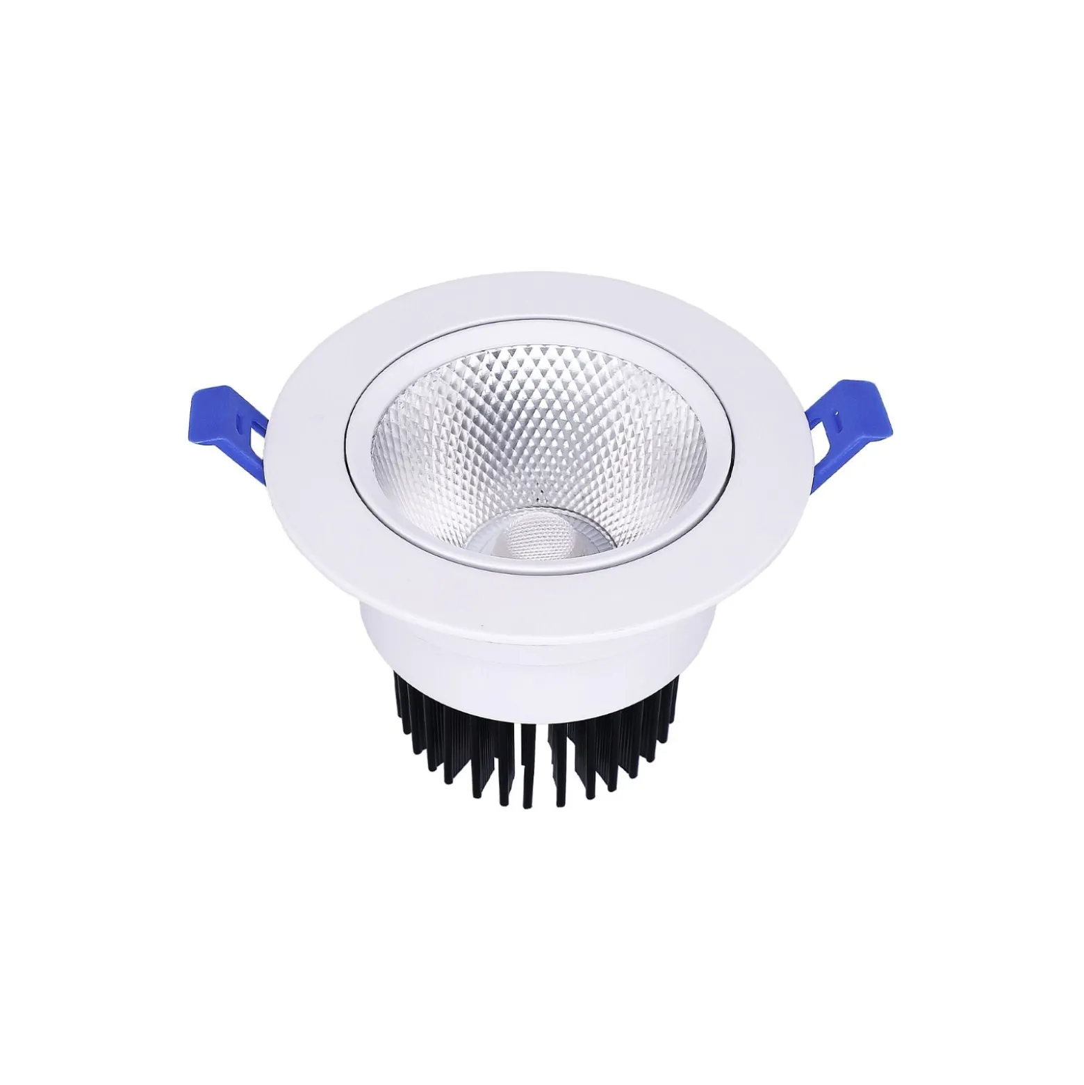 Bright Choice LED Downlight Runda Lutningsbar 12W 960lm 60D - 930 Varm Vit | 110mm - Utskärning 90mm - UGR <19