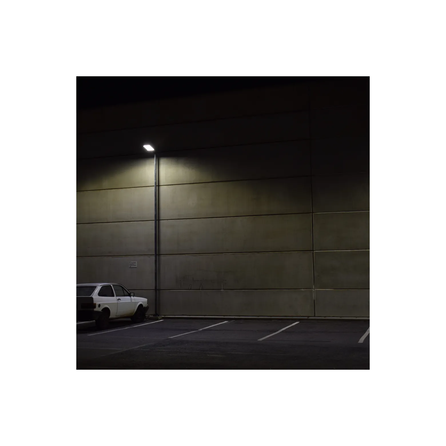 Bright Choice LED Gatubelysning 100W 12000lm 70x140D - 740 Kallvit | IP65 - Asymmetrisk