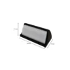 Bright Choice LED Plafond Svart 12W 1200lm - 830 Varm Vit | IP54