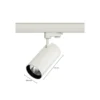 Bright Choice LED Spårbelysning ELARA PC Vit 30W 2500lm 40D - 840 Kallvit