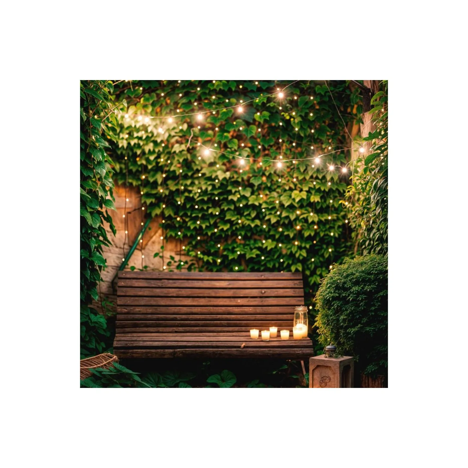Bright Choice Ljusslinga LED Moonballs ABS 1W 20lm - 850 Kallvit | IP65 - Solar
