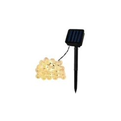 Bright Choice Ljusslinga LED Moonballs ABS 1W 20lm - 830 Varm Vit + RGB | IP65 - Solar