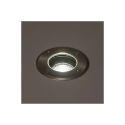 Bright Choice Markspotlights Rostfritt Stål Silver | Passande för 1x GU10