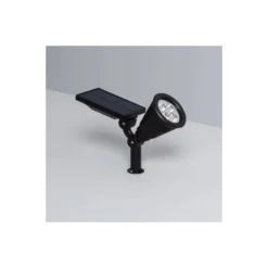 Bright Choice Spik Ljus Meillion Solar Svart 2W 200lm - 830 Varm Vit