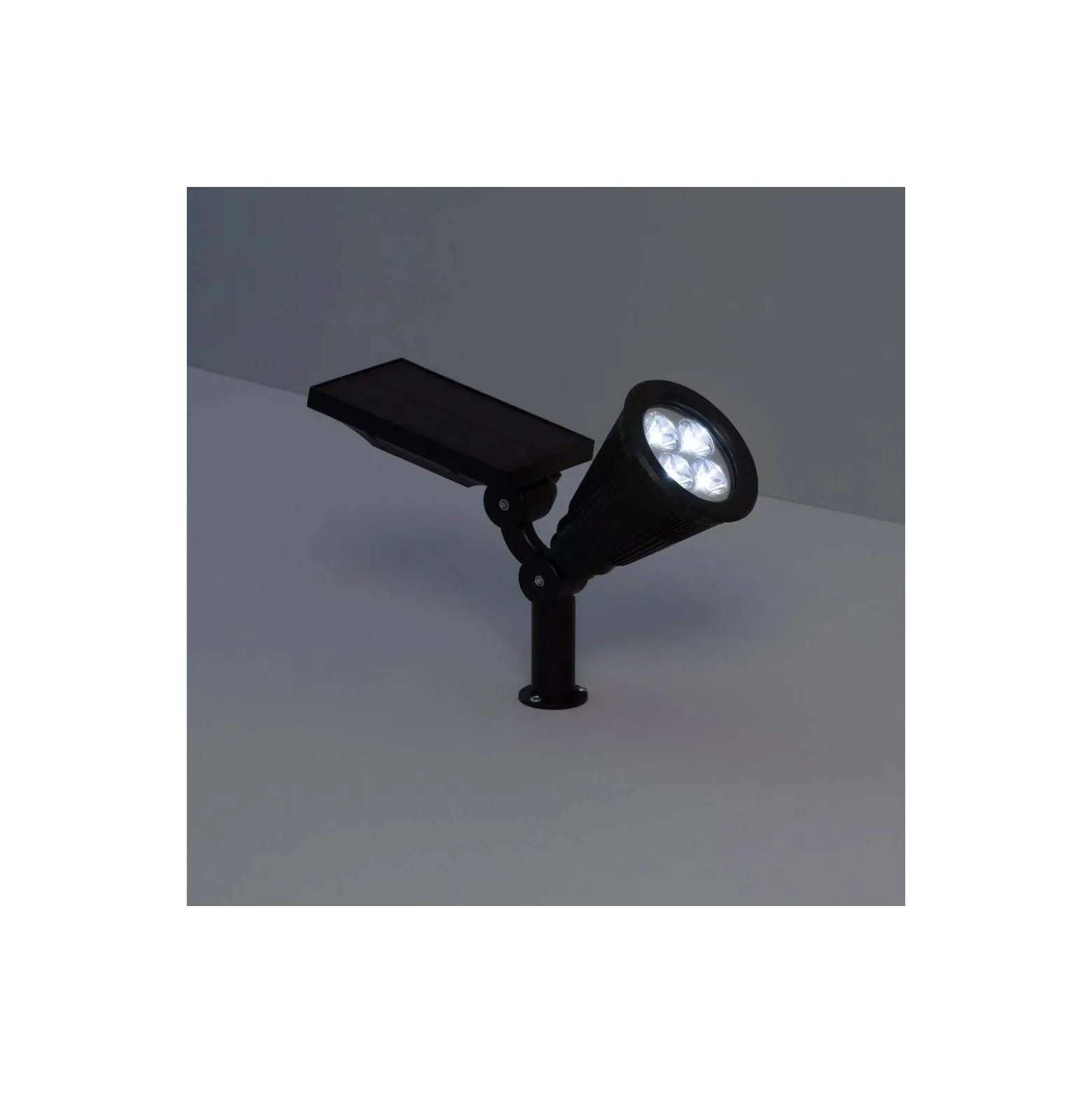 Bright Choice Spik Ljus Meillion ABS Svart 2W 200lm - 860 Dagsljus