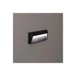Bright Choice Vägglampa Chester PC Antracit 2W 100lm - 840 Kallvit