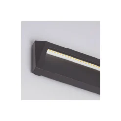 Bright Choice Vägglampa Chester PC Antracit 2W 100lm - 840 Kallvit