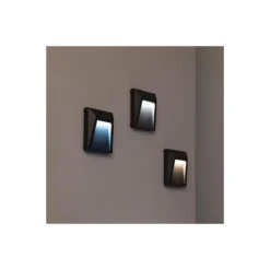 Bright Choice Vägglampa Clover PC Antracit 1.5W 100lm - 830 Varm Vit