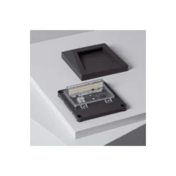Bright Choice Vägglampa Clover PC Antracit 1.5W 100lm - 830 Varm Vit