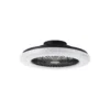 Brilliant Badria Takfläkt Plast Metall Svart 36W 4700lm - 830-865 CCT+RGB | 490mm - Fjärrkontroll Dimbar