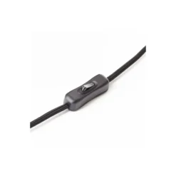 Brilliant Bordslampa Chaumont Aluminium Metall Trä Svart 8W 940lm - 830 Varm Vit