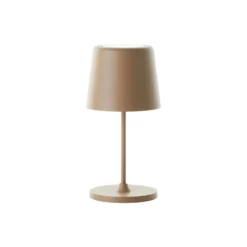 Brilliant Bordslampa Kaami Metall Plast Brun 2W 310lm - 830 Varm Vit | 100mm - IP44 - Utomhus - Dimbar