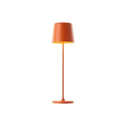 Brilliant Bordslampa Kaami Metall Plast Apelsin 2W 310lm - 830 Varm Vit | 100mm - IP44 - Utomhus - Dimbar