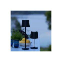 Brilliant Bordslampa Kaami Metall Plast Matt Svart 2W 310lm - 830 Varm Vit | 100mm - IP44 - Utomhus - Dimbar