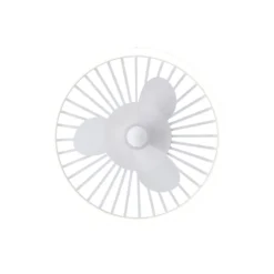 Brilliant Capo Takfläkt Metall Plast Vit 32W 4200lm - 827-865 CCT | 480mm - Fjärrkontroll Dimbar