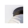 Brilliant Casto Taklampa Glas Metall Svart Beige | 190mm - Passande för 1x E27