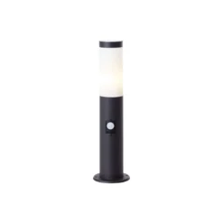 Brilliant Dody Pollare Golvlampa Metall Plast Svart | 120mm - IP44 - Utomhus - Passande för 1x E27