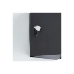 Brilliant Iseo Vägglampa Plast Svart 4W 300lm - 830 Varm Vit | IP44 - Utomhus - Rörelse- och Ljussensor - USB Uppladdningsbar