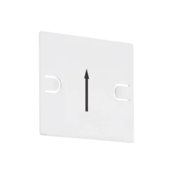 Brilliant Iseo Vägglampa Plast Vit 4W 300lm - 830 Varm Vit | IP44 - med USB