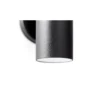Brilliant Jandy Vägglampa Up/Down Glas Metall Svart | IP44 - Utomhus - Passande för 2x GU10