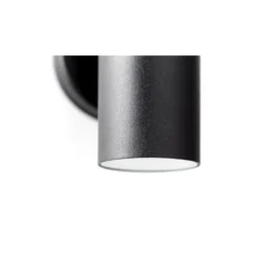 Brilliant Jandy Vägglampa Up/Down Glas Metall Svart | IP44 - Utomhus - Passande för 2x GU10