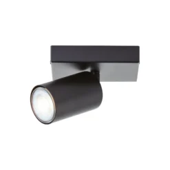 Brilliant Jello Taklampa Metall Matt Svart 4.5W 345lm - 830 Varm Vit | Inkl. 1x GU10