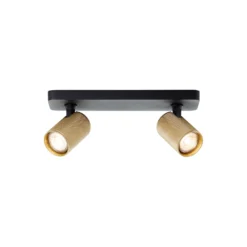 Brilliant Marty Taklampa Aluminium Sandig Svart Guld 10W 700lm - 830 Varm Vit | Inkl. 2x GU10