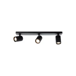 Brilliant Marty Taklampa Aluminium Sandig Svart 15W 1050lm - 830 Varm Vit | Inkl. 3x GU10