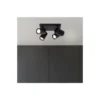 Brilliant Marty Taklampa Aluminium Sandig Svart 20W 1400lm - 830 Varm Vit | Inkl. 4x GU10