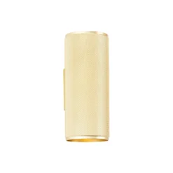 Brilliant Marty Vägglampa Up/Down Aluminium Guld 10W 700lm - 830 Varm Vit | 65mm - Inkl. 2x GU10