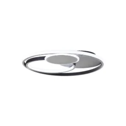 Brilliant Runda Taklampa Metall Silicone Svart 45W 5200lm - 830-865 CCT | 500mm - Fjärrkontroll Dimbar