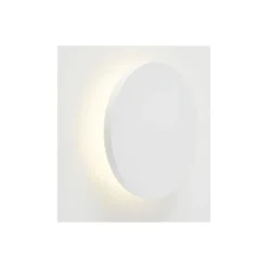 Brilliant Shadow Vägglampa Aluminium Sandig Vit 6W 720lm - 830 Varm Vit | 151mm