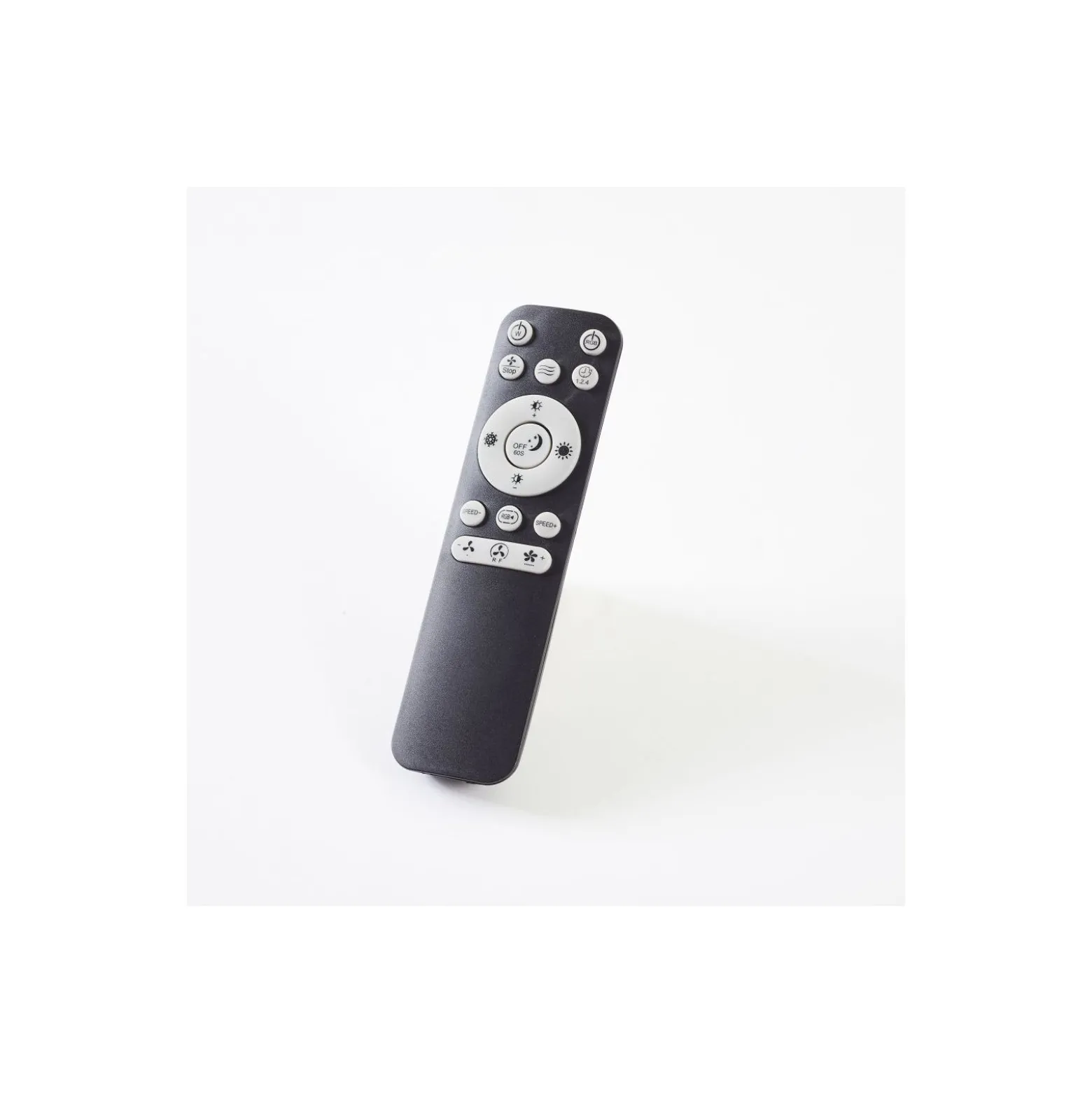 Brilliant Slimline Takfläkt Plast Metall Svart Guld 36W 4700lm - 830-865 CCT+RGB | 490mm - Fjärrkontroll Dimbar