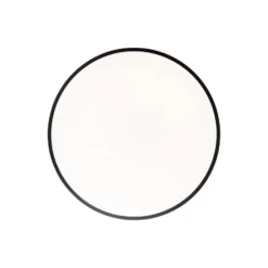 Brilliant Slimline Taklampa Metall Plast Vit Svart 58W 6800lm - 830-865 CCT | 490mm - Fjärrkontroll Dimbar