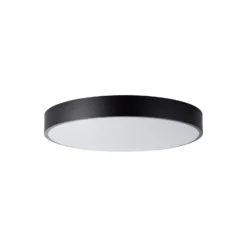 Brilliant Slimline Taklampa Metall Plast Vit Svart 58W 6800lm - 830-865 CCT | 490mm - Fjärrkontroll Dimbar