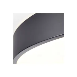 Brilliant Slimline Taklampa Metall Plast Svart Vit 34W 3800lm - 830-865 CCT | 490mm - Fjärrkontroll Dimbar