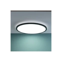 Brilliant Tuco Taklampa Plast Svart Vit 32W 3900lm - 830-865 CCT | 500mm - Fjärrkontroll Dimbar