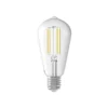 Calex Smart Tuya Wifi E27 Edison Filament 7W 806lm - 818-830 Justerbar Vit | Dimbar - Ersättare 60W