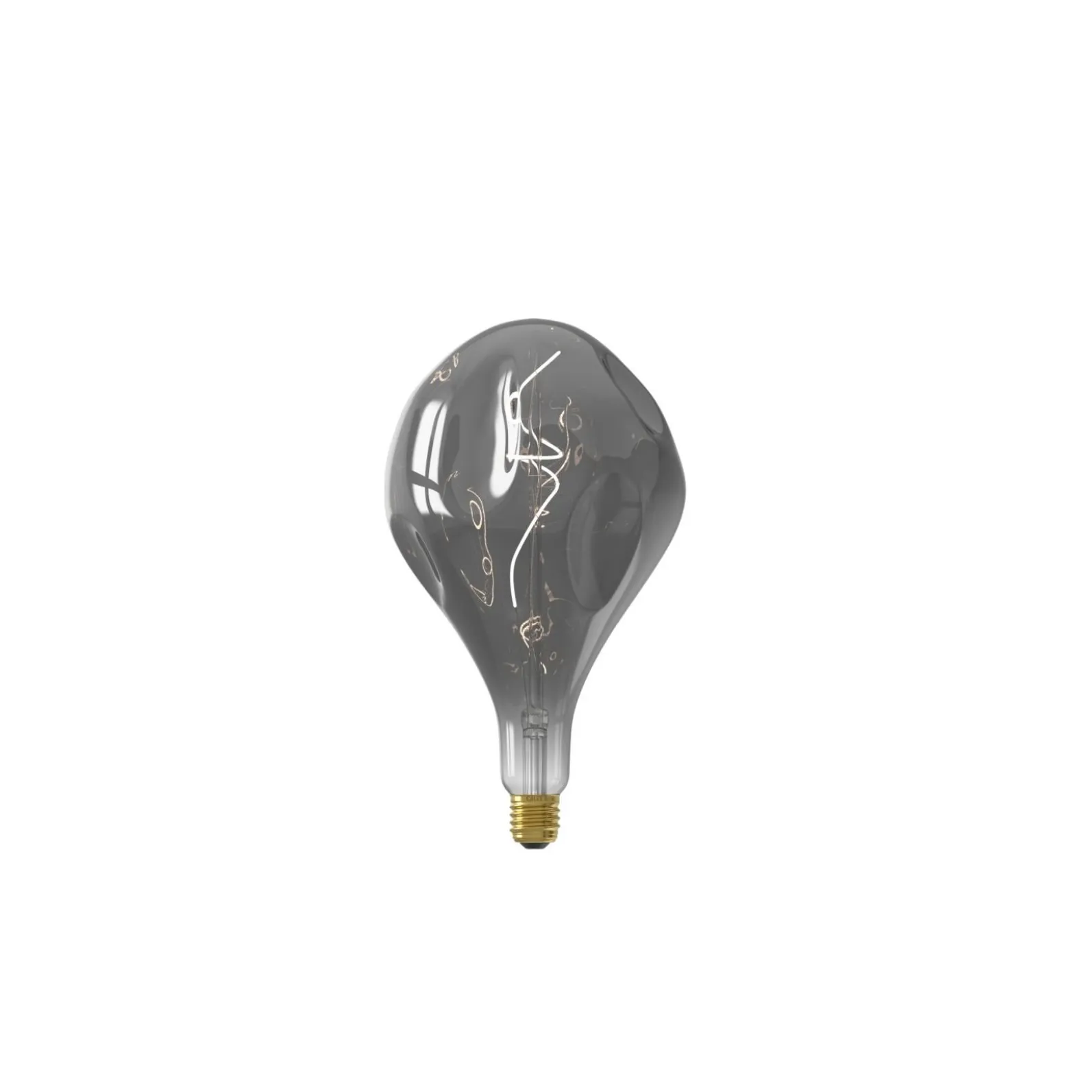 Calex XXL Organic Evo Titanium LED E27 Filament 6W 90lm- 818 Extra Varm Vit | Dimbar