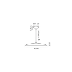 DFTP by Nordlux Artist 40 Pendellampa Metall Koppar 25W 2300lm - 930 Varm Vit | Bästa Färgåtergivning - Dimbar